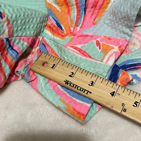 Lilly Pulitzer Pastel Adie Patterned Shorts Sz 2 - Picture 5 of 9
